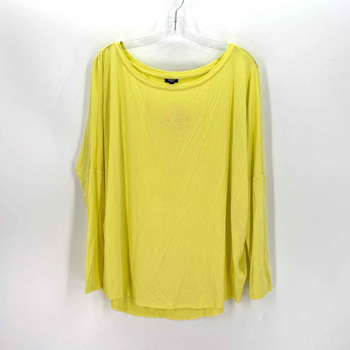 Size L EXPRESS Yellow Shirt
