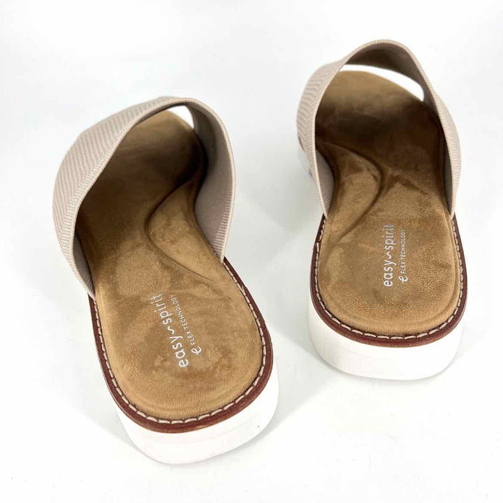 Shoe Size 12 EASY SPIRIT Taupe Knit Sandals