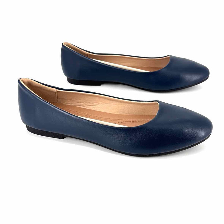 Shoe Size 7.5 Navy Flats