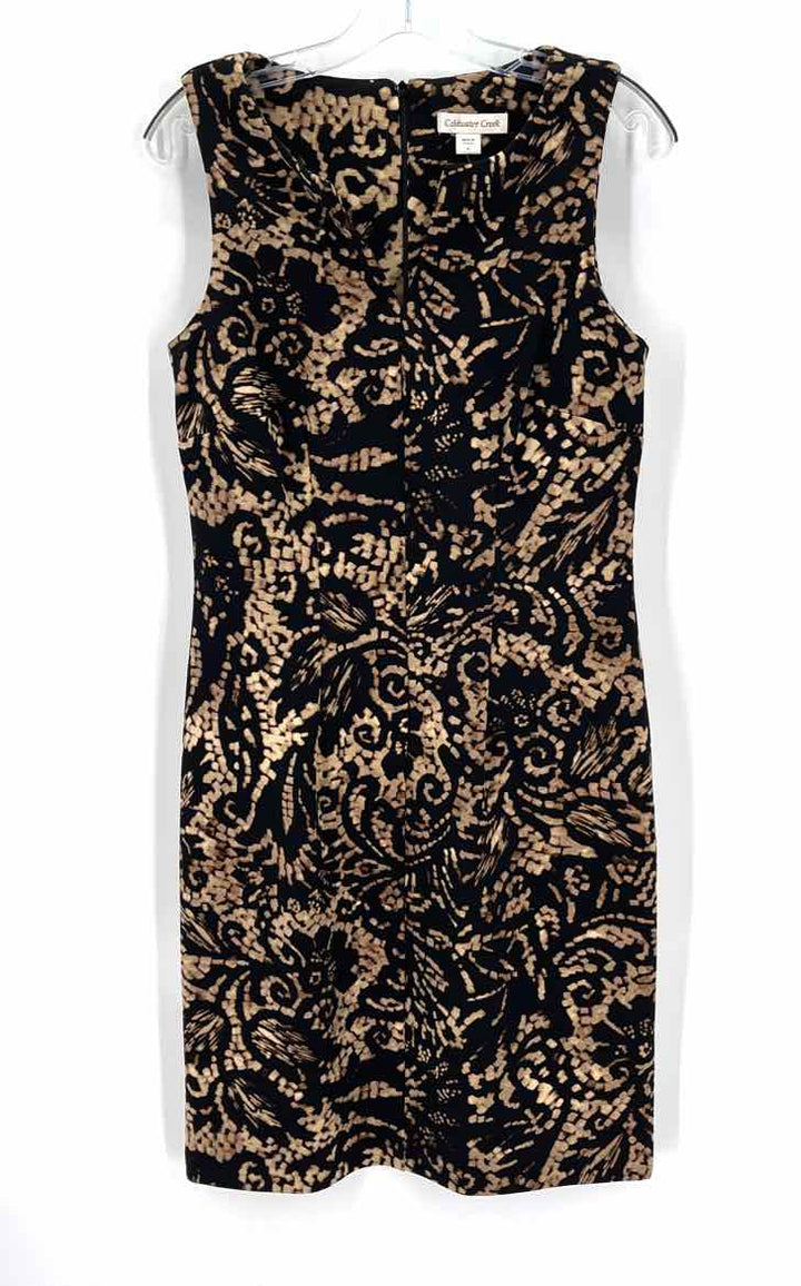 Size 6 Coldwater Creek Black Dress