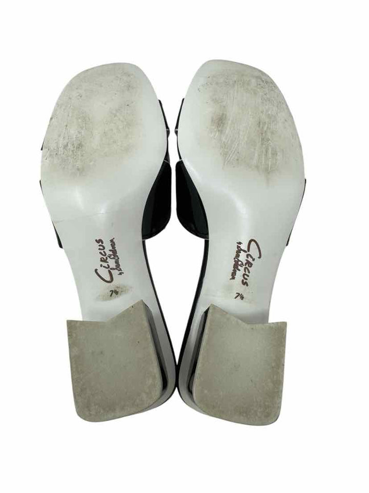 Shoe Size 7.5 Sam Edeleman Black Sandals