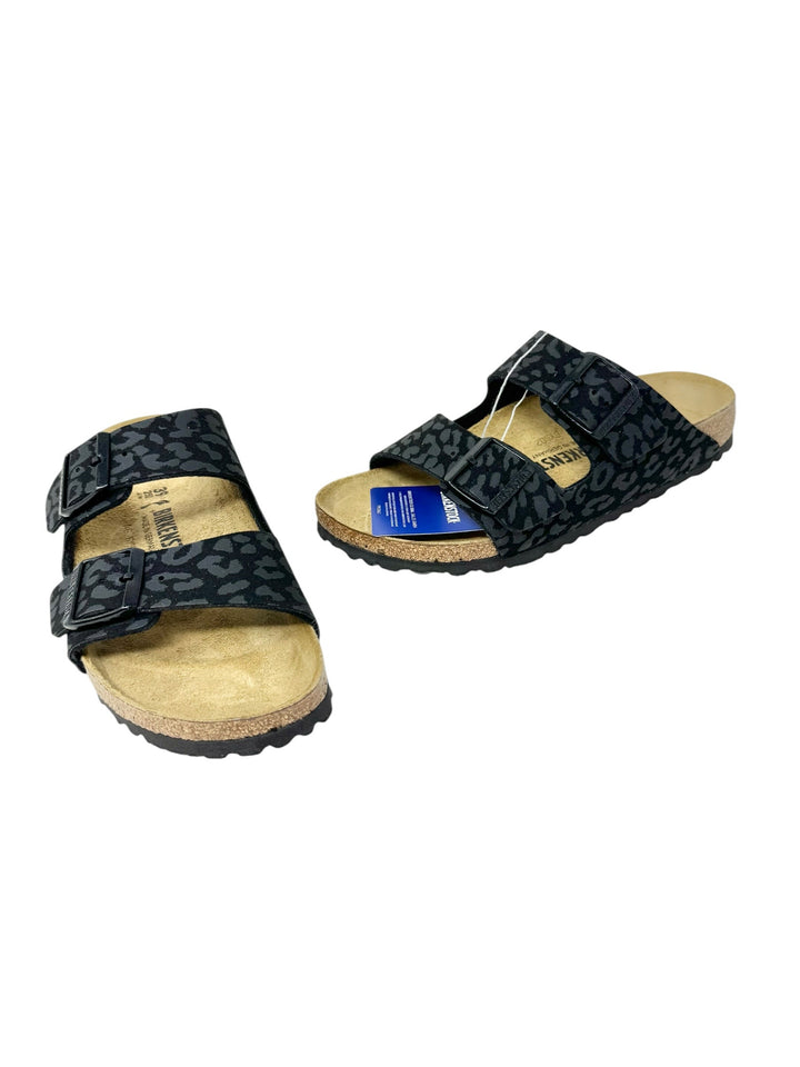 Shoe Size 39 Birkenstock Black Suede Sandals