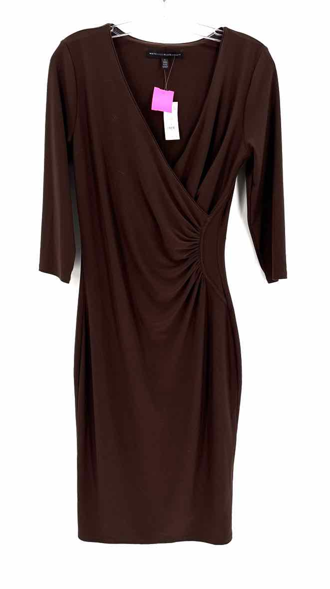 Size S White House Black Market Brown Dress