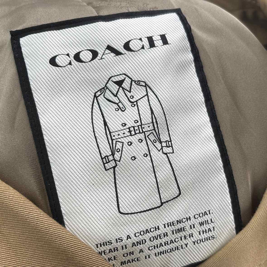 Size 10 Coach Camel Coat
