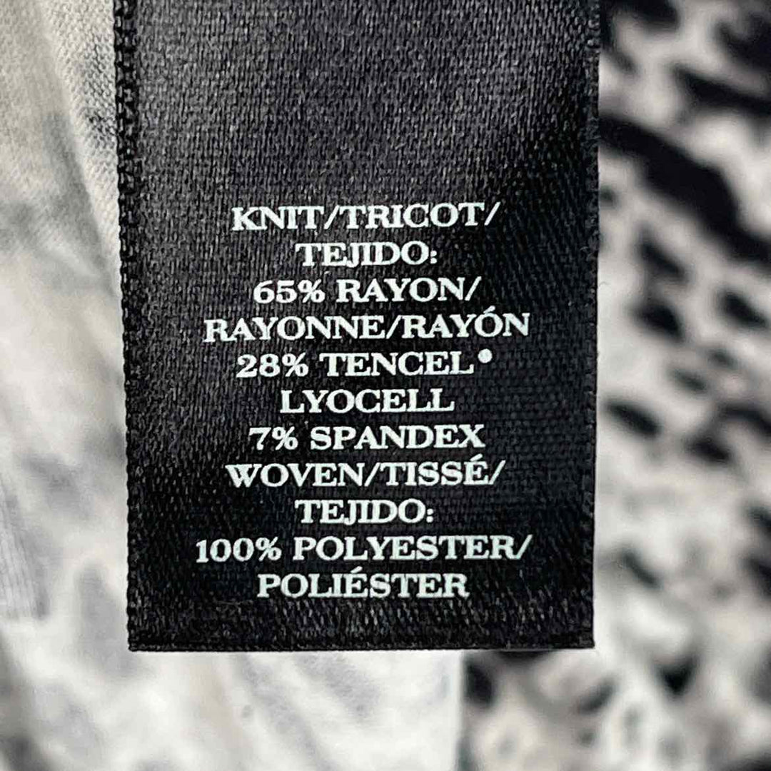 Size M Ann Taylor Black/White Shirt