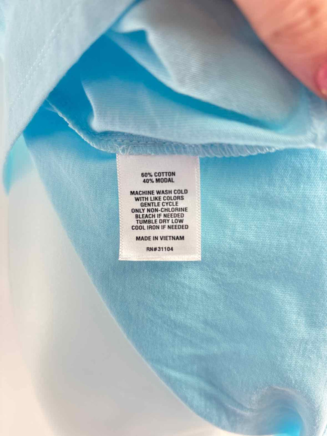 Size 1X CROWN & IVY Teal Shirt
