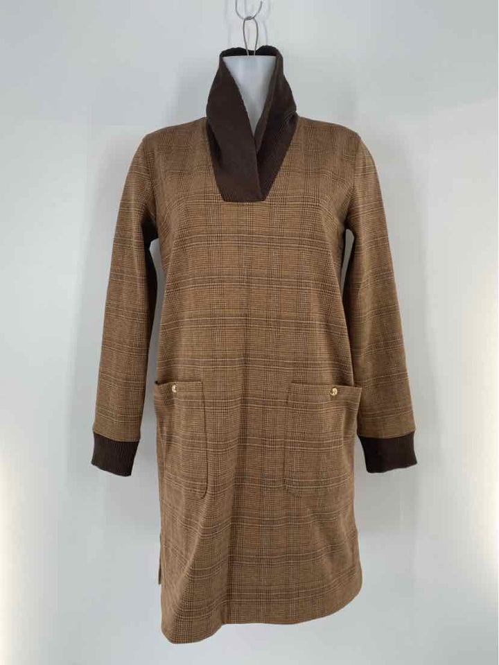 Size XS TUCKERNUCK Brown Dress
