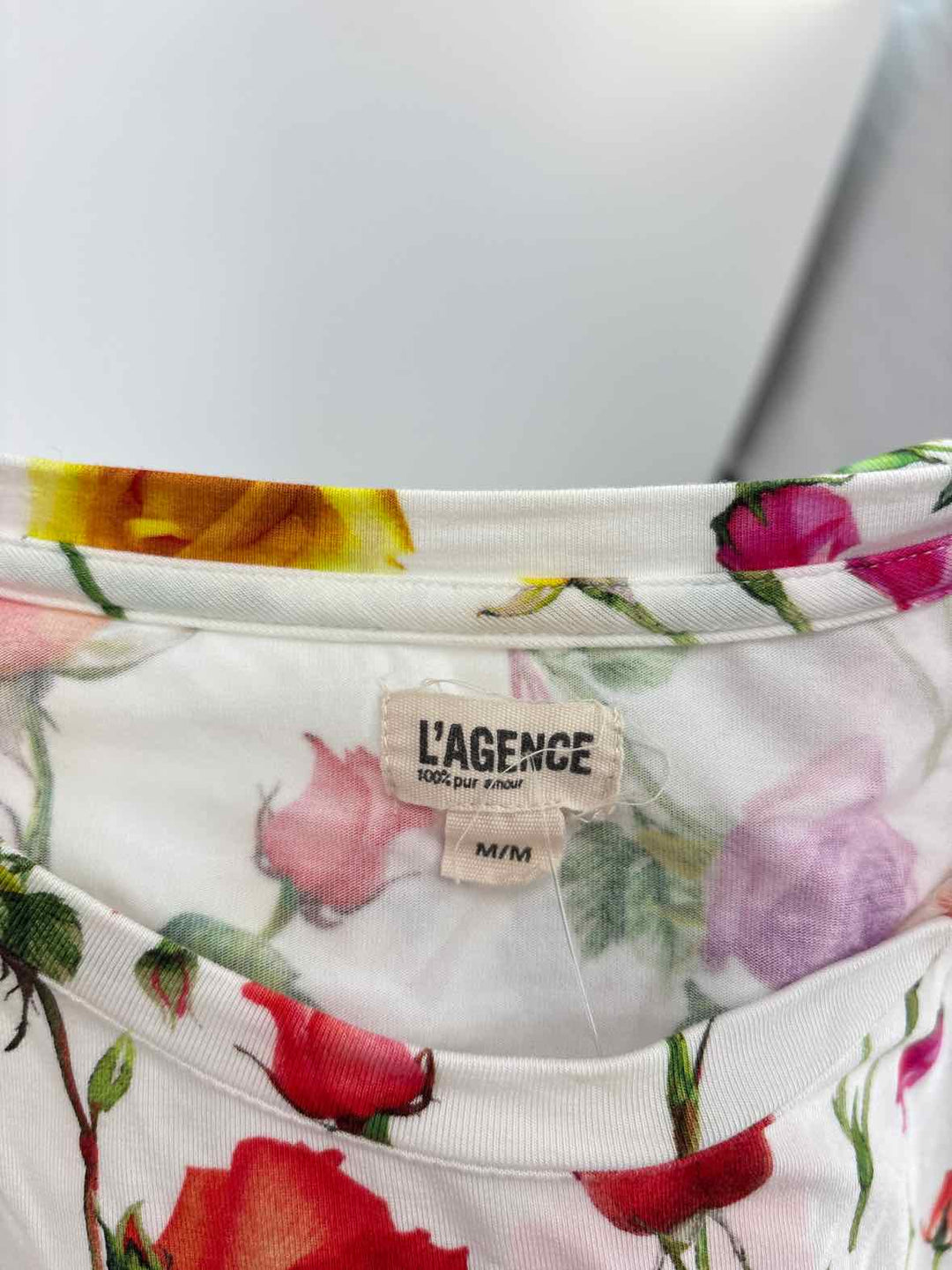 Size M L'AGENCE Multi-Color Shirt