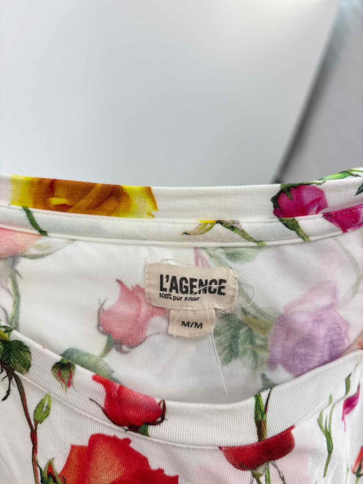 Size M L'AGENCE Multi-Color Shirt