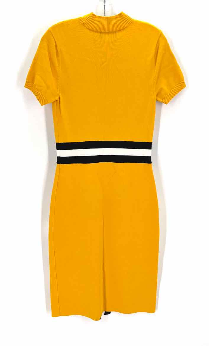 Size M NY & CO Yellow Knit Dress