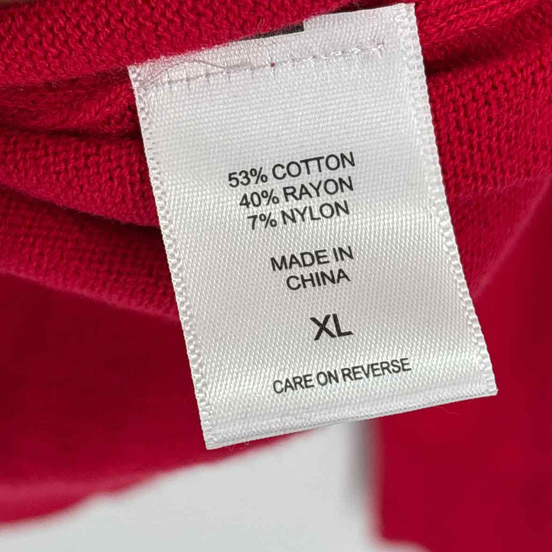 Size XL NY &amp; CO Red Sweater