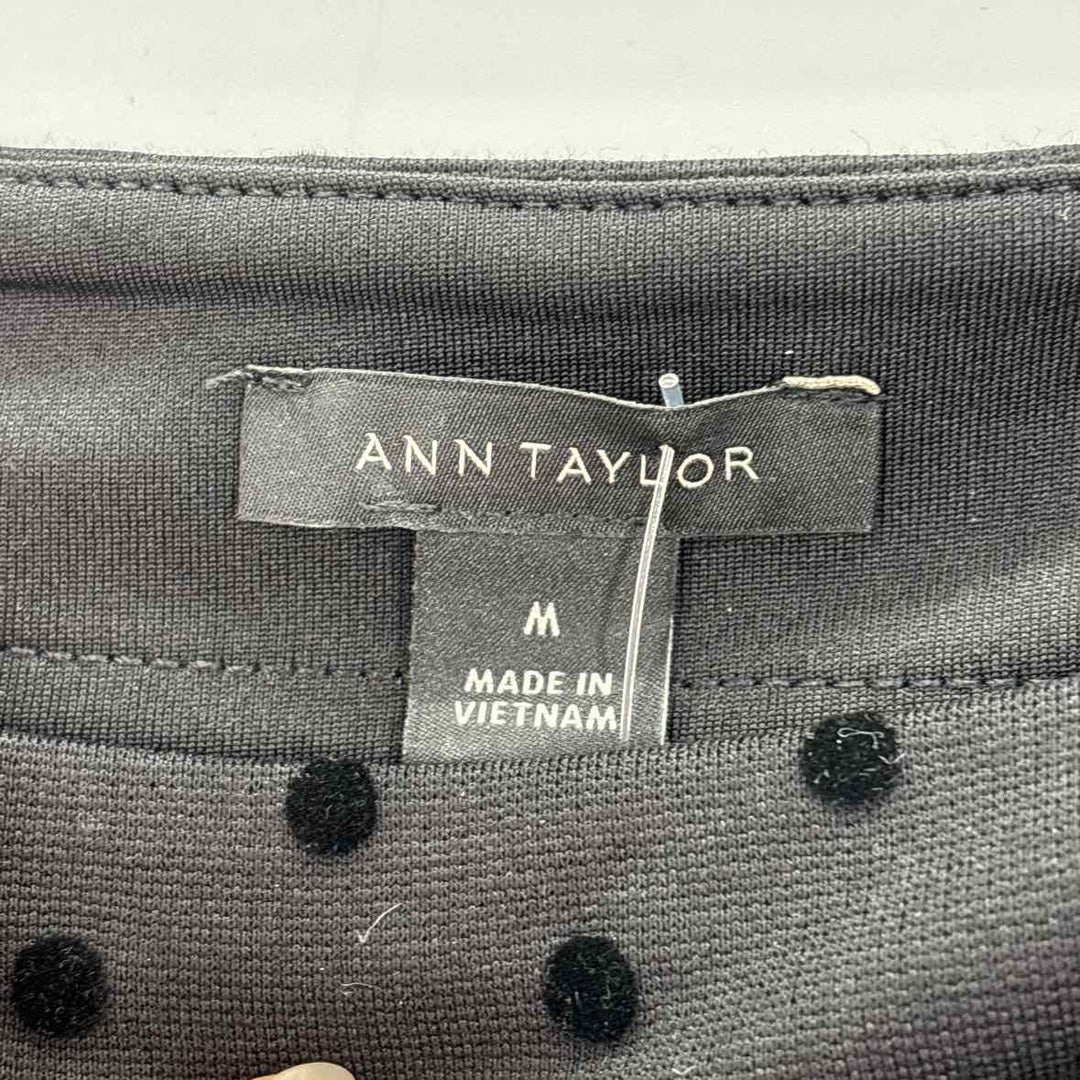 Size M Ann Taylor Black Shirt