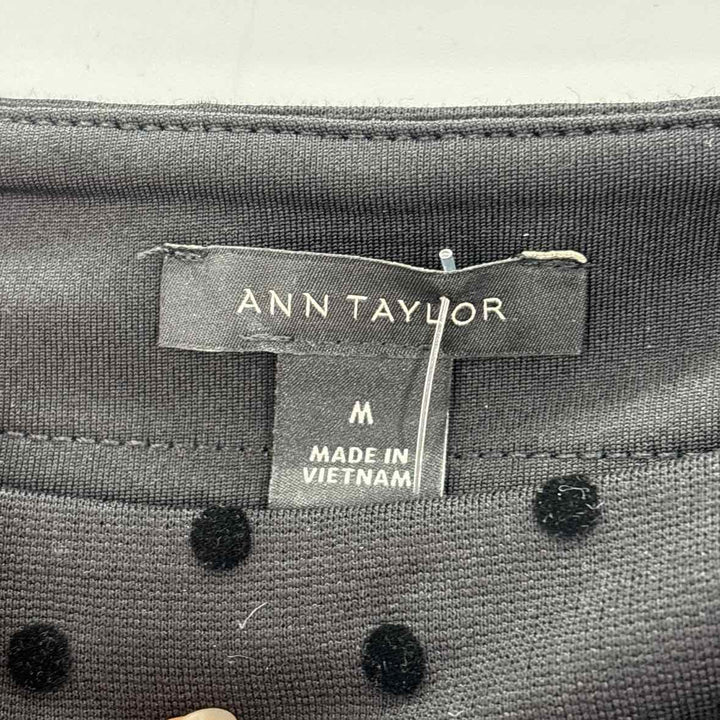 Size M Ann Taylor Black Shirt