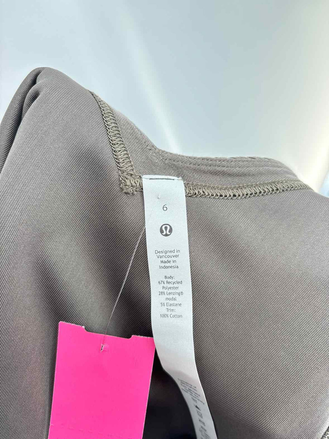 Size 6 Lululemon Olive Shirt