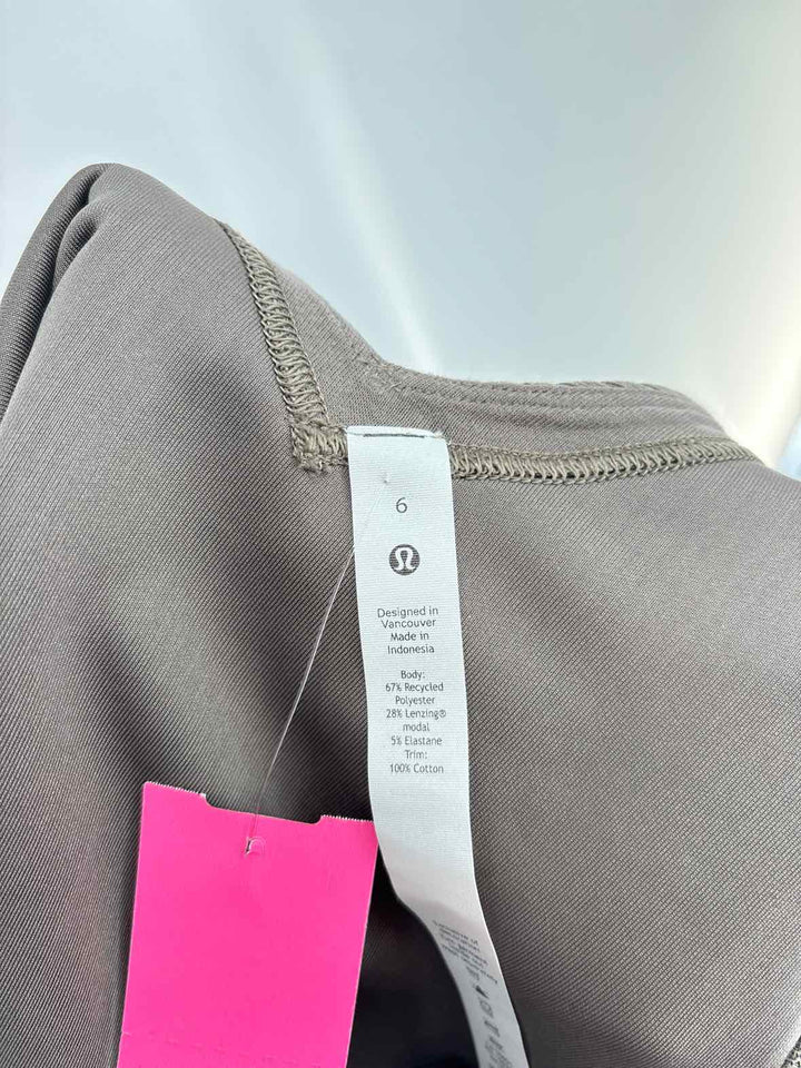 Size 6 Lululemon Olive Shirt