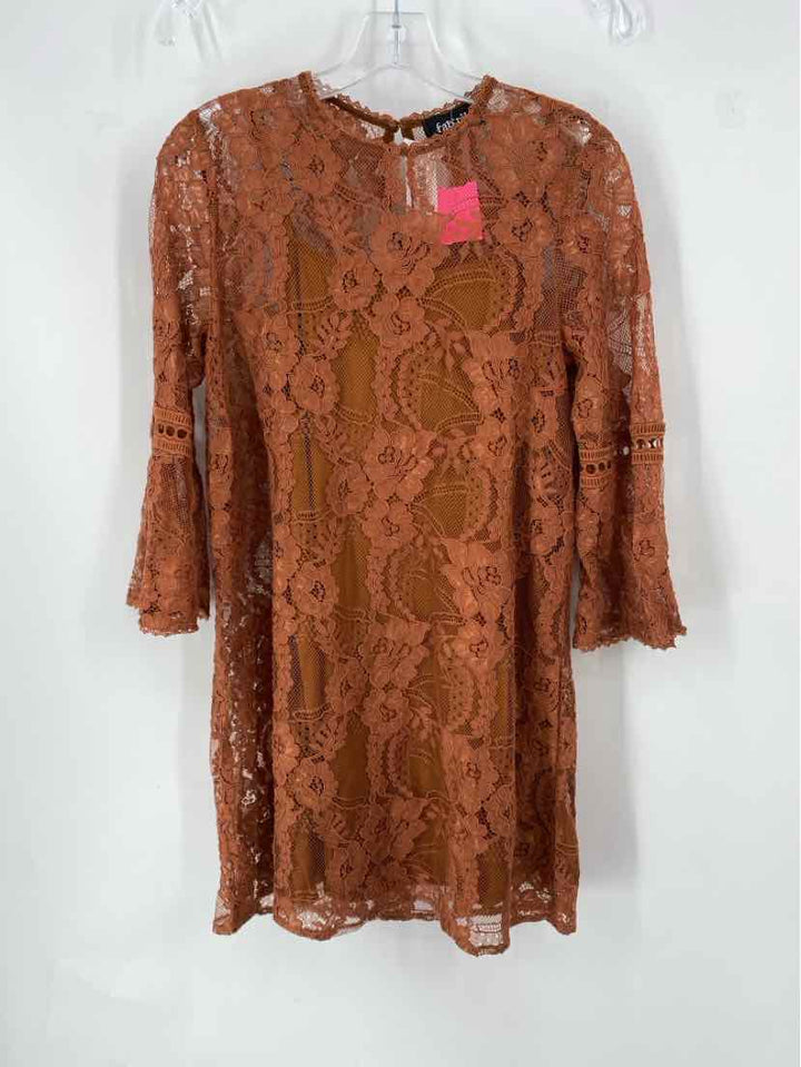 Size S FABRIK Brown Dress
