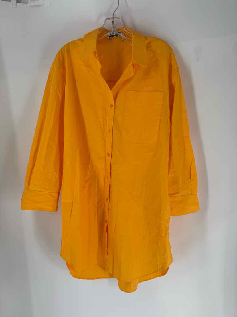 Size M ENGLISH FACTORY Orange Dress
