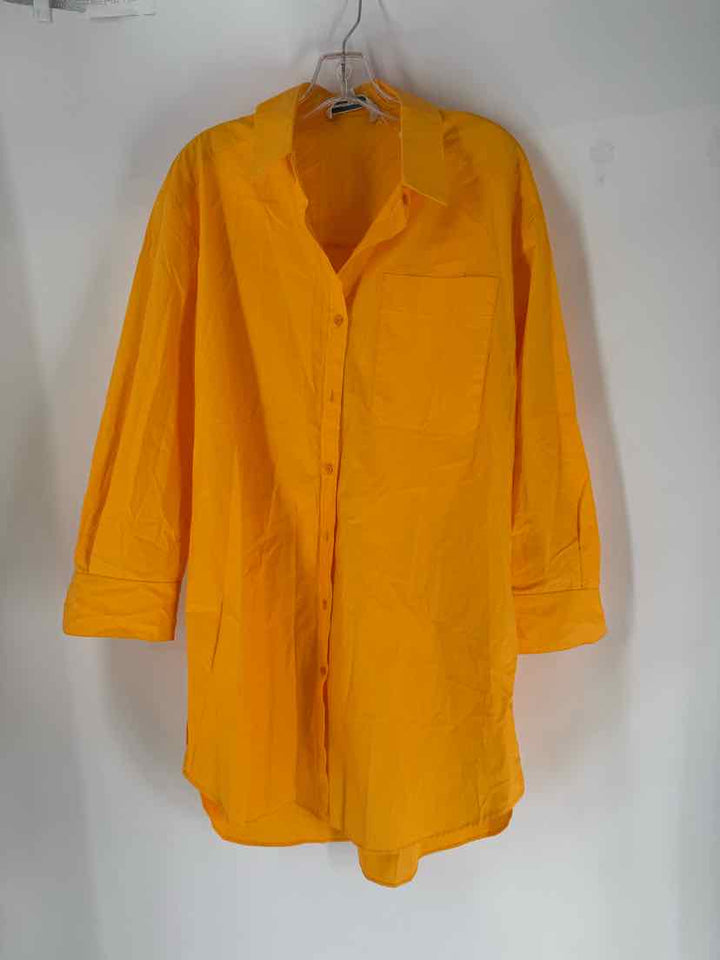 Size M ENGLISH FACTORY Orange Dress