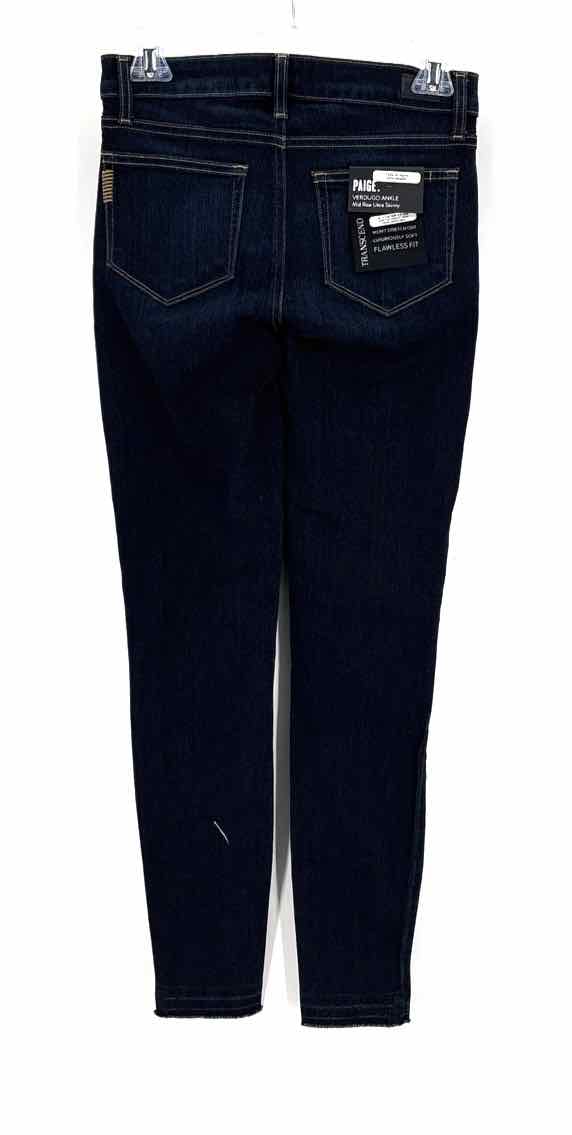 Size 26 PAIGE Navy Denim Jeans