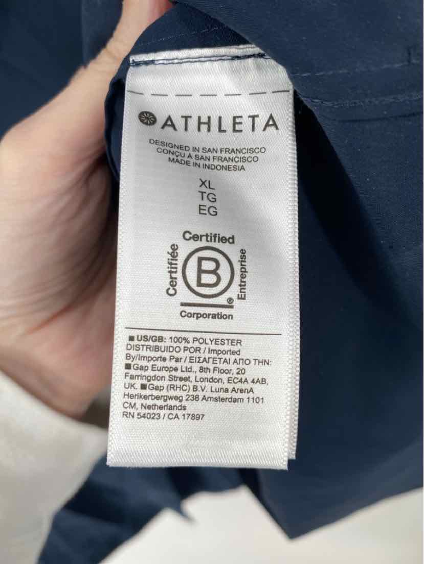 Size XL Athleta Navy Shirt