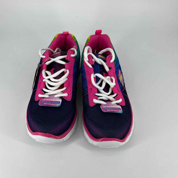 Shoe Size 5 Sketchers Multi-Color Knit Sneakers