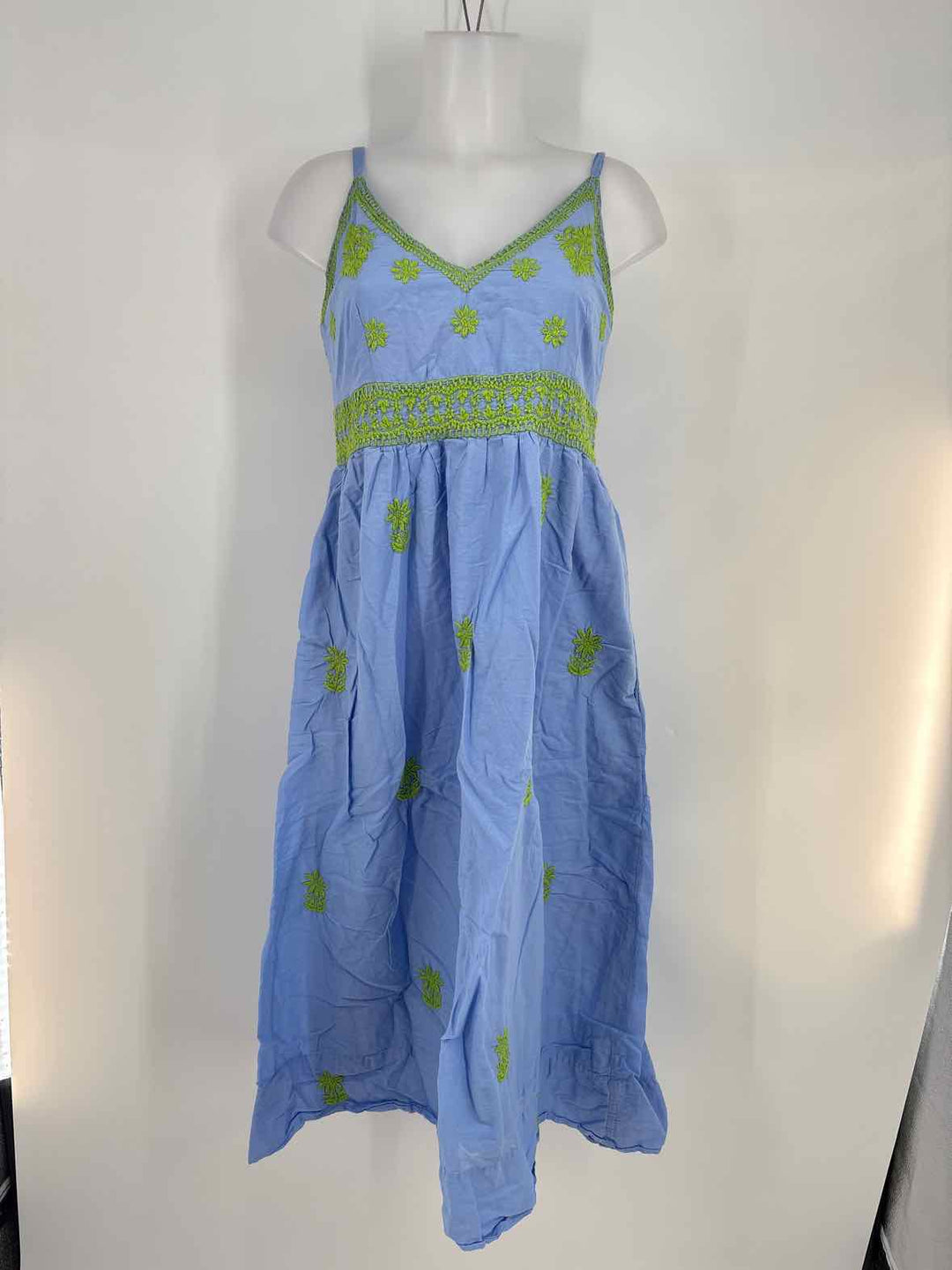Size L Gretchen Scott Blue Dress