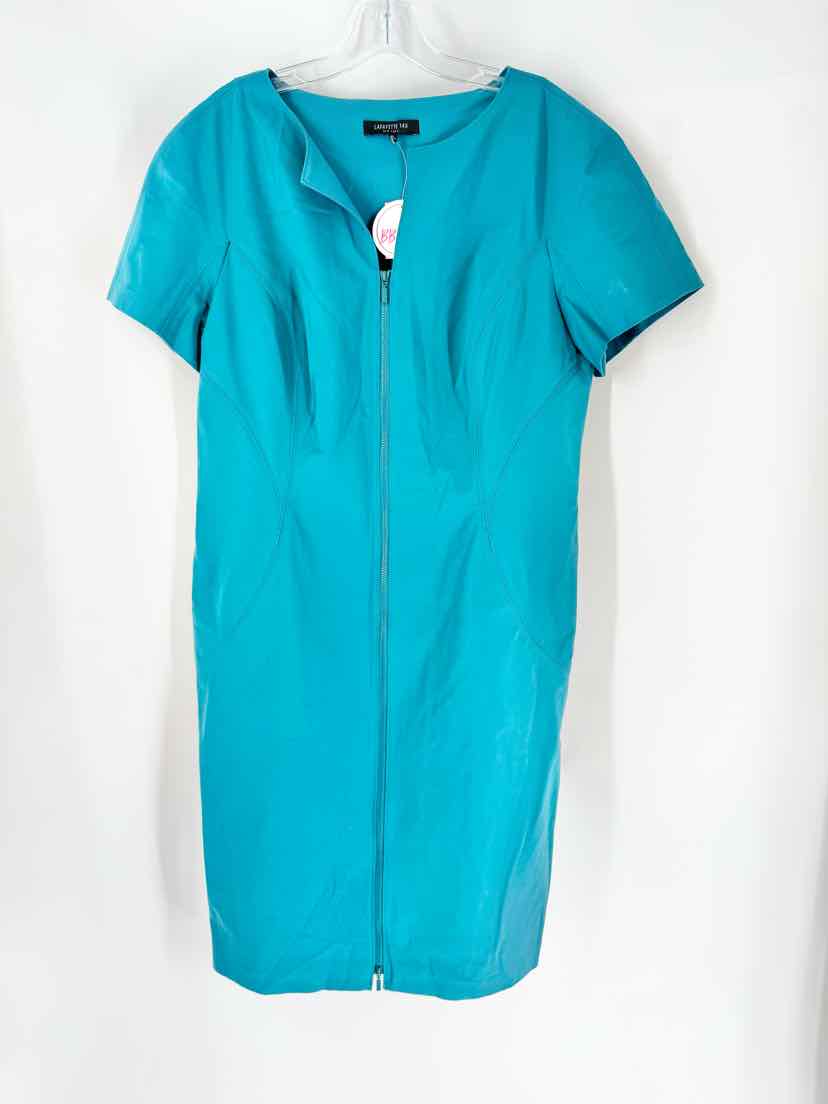 Size 14 LAFAYETTE Teal Dress