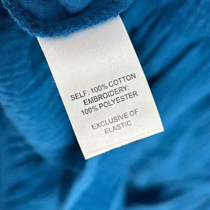 Size 2X NURTURE Teal Cotton Dress