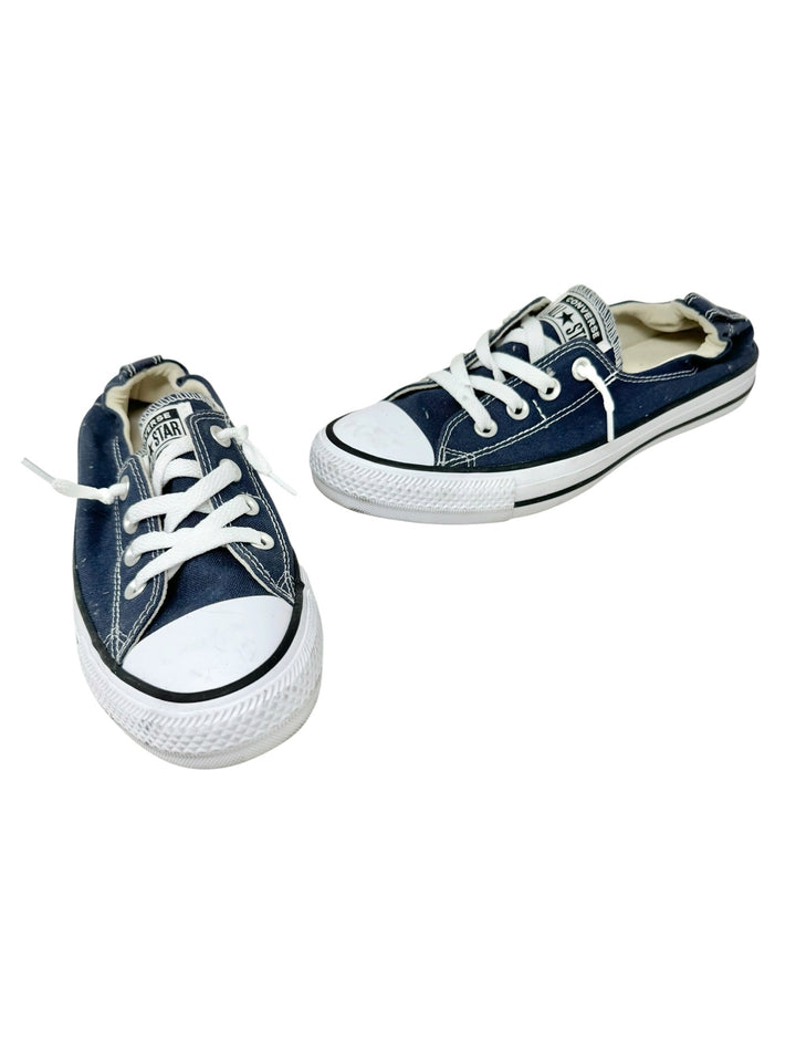 Shoe Size 8 Converse Navy Sneakers