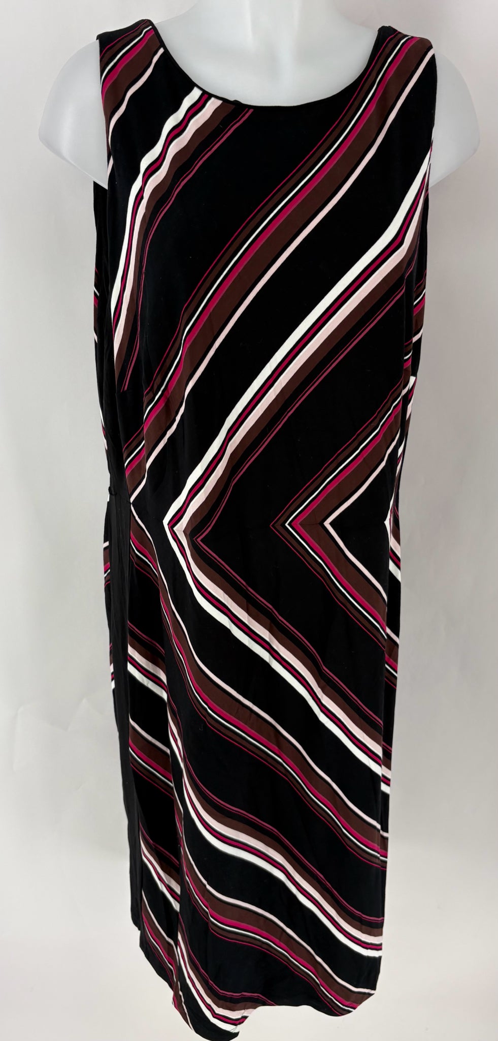 Size 18 White House Black Market Black Cotton Dress