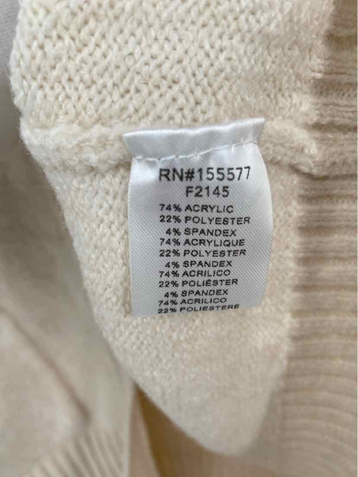 Size M Cream Sweater