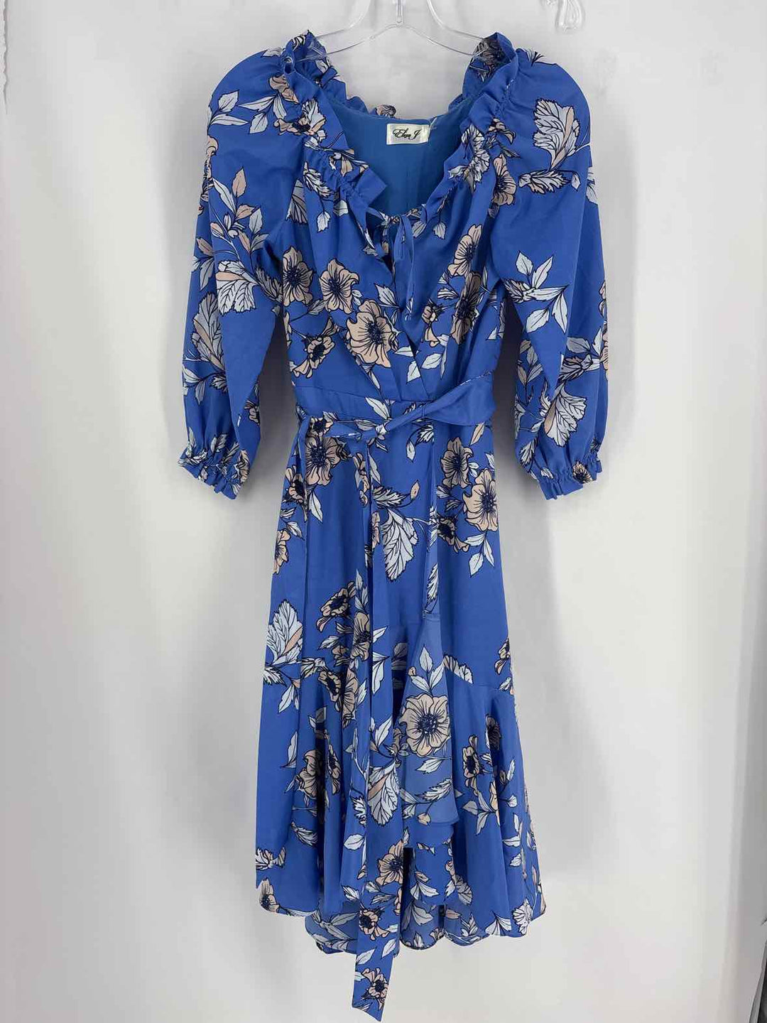 Size 2 ELIZA J Blue Dress