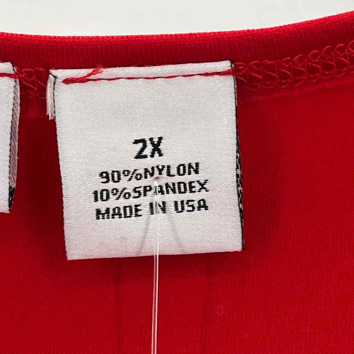 Size 2X KIM ROGERS Red Shirt