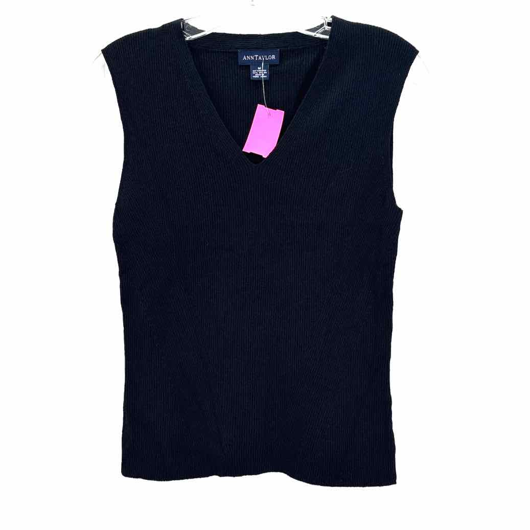 Size M Ann Taylor Black Sweater