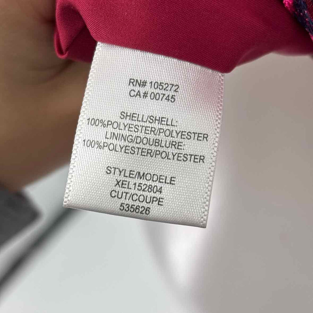 Size 10 HALSTON PINK PRINT Dress
