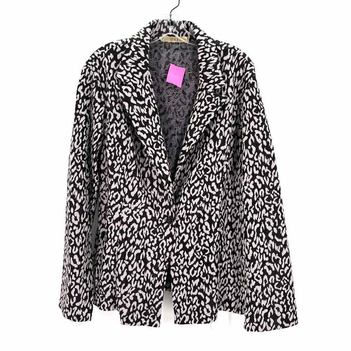 Size 3X D & CO Black Mesh Blazer