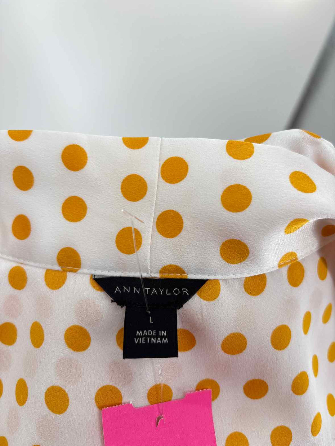 Size L Ann Taylor Mustard Shirt