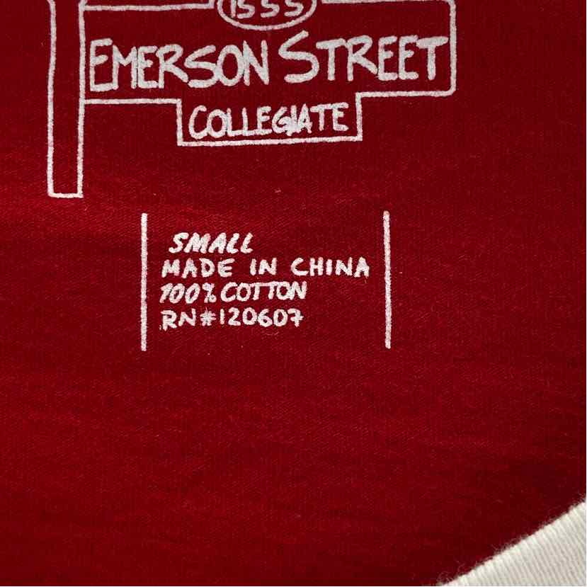 Size S Red Print Dress