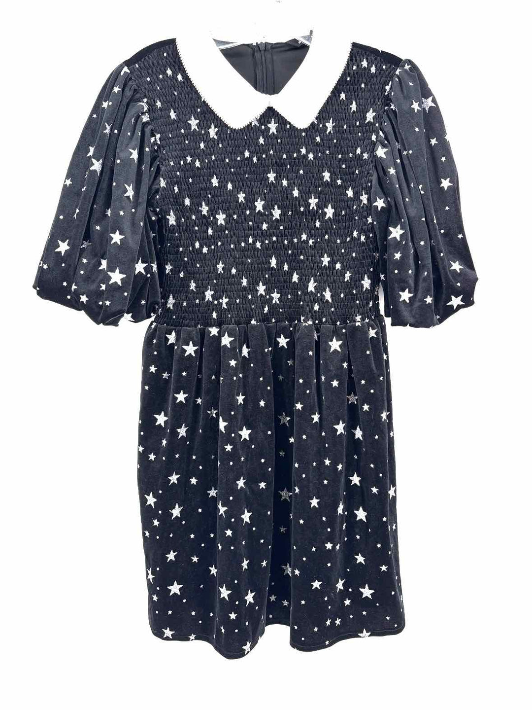 Size S Black Velour Dress