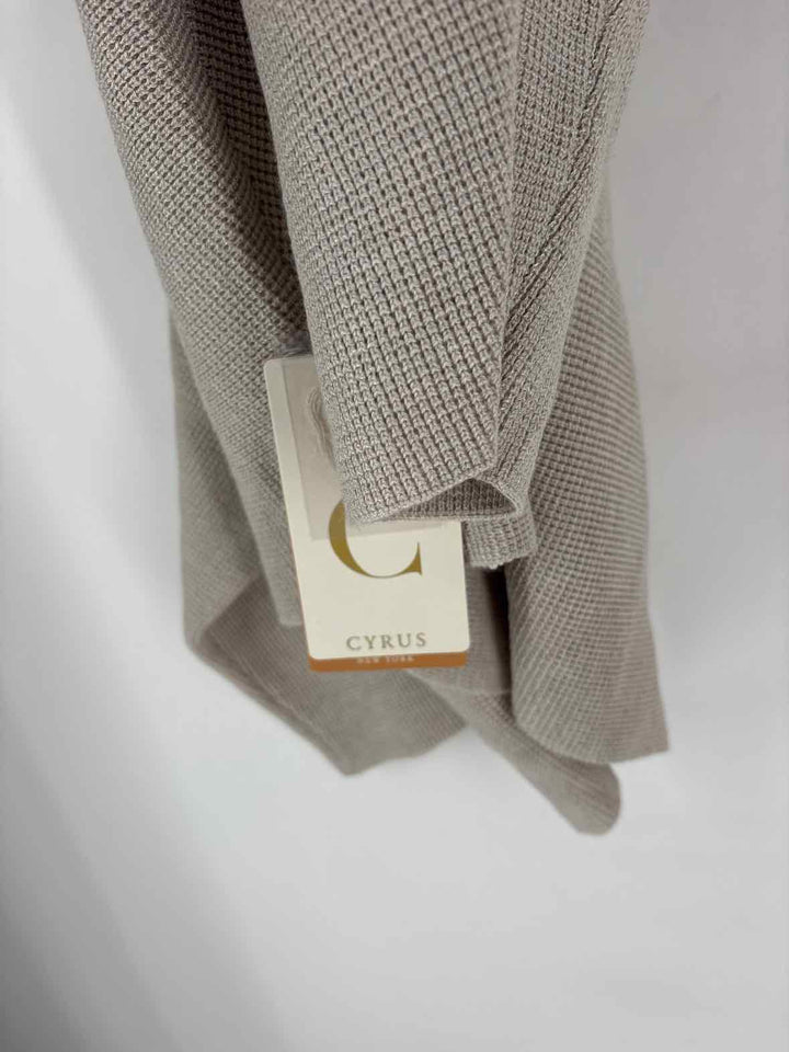 Size S CYRUS Tan Knit 2 PC Dress