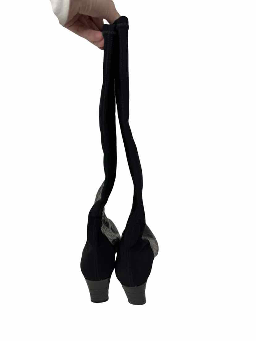 Shoe Size 8 Stuart Weitzman Black PATENT Boots
