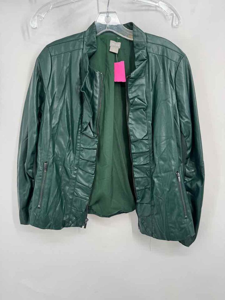 Size 8/10 Chico's Green Jacket