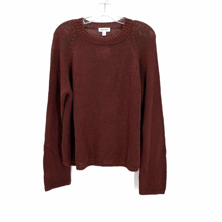 Size L Brown Knit Sweater