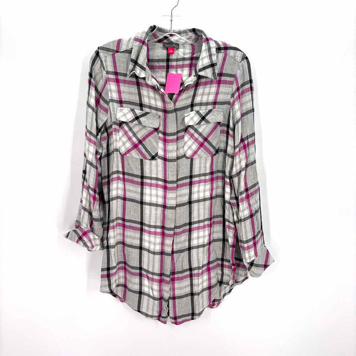 Size S Vince Camuto Gray Shirt