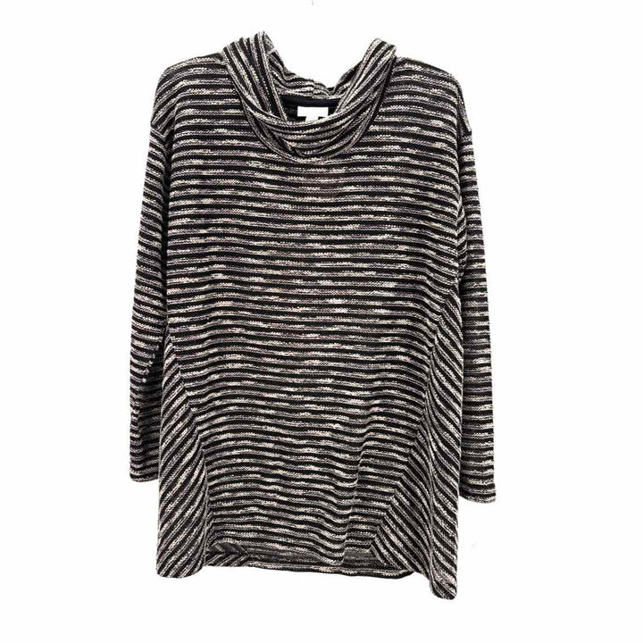 Size XL J JILL Black/White Sweater