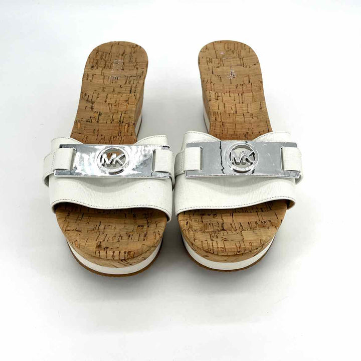 Shoe Size 10 Michael Kors White Sandals