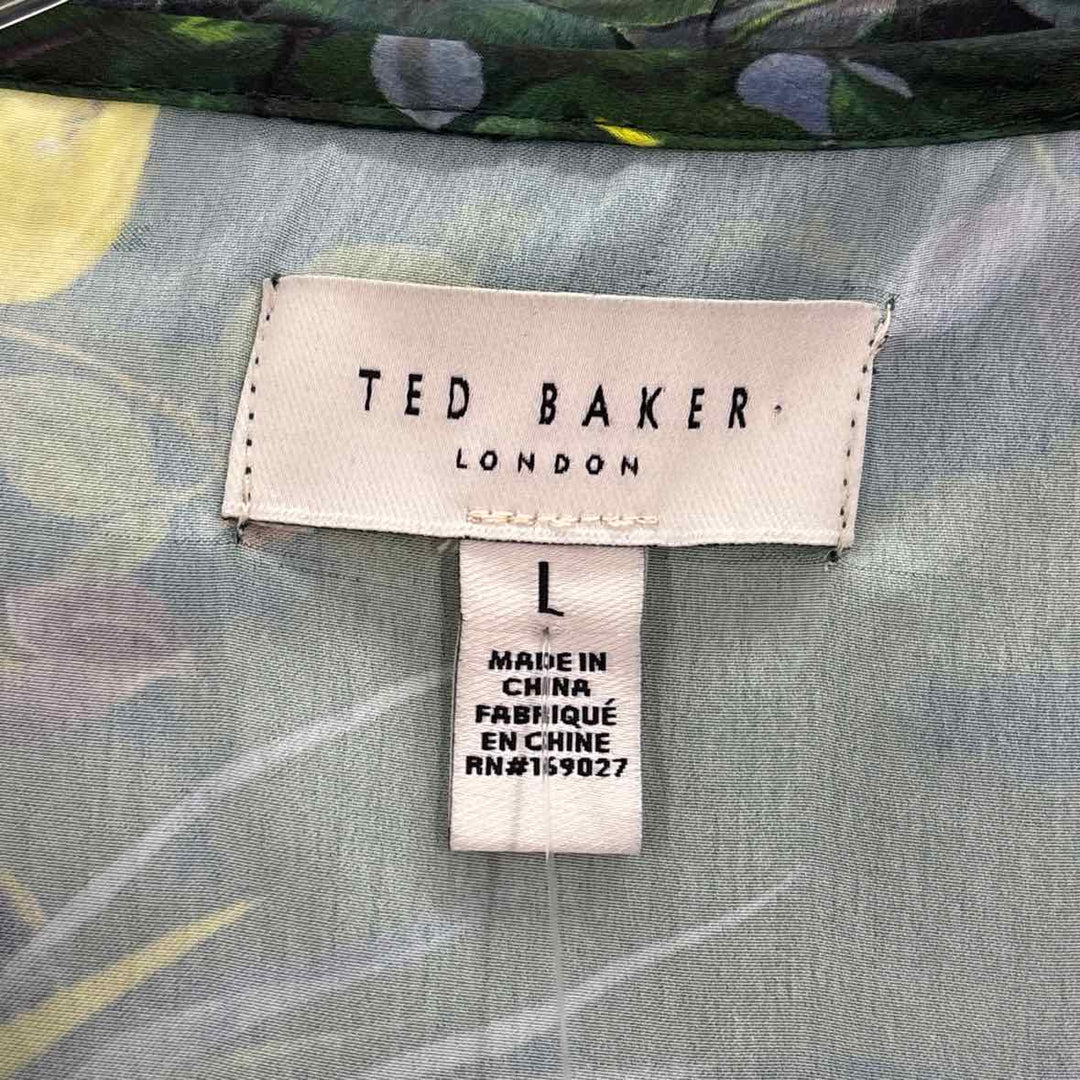 Size L TED BAKER Green Shirt