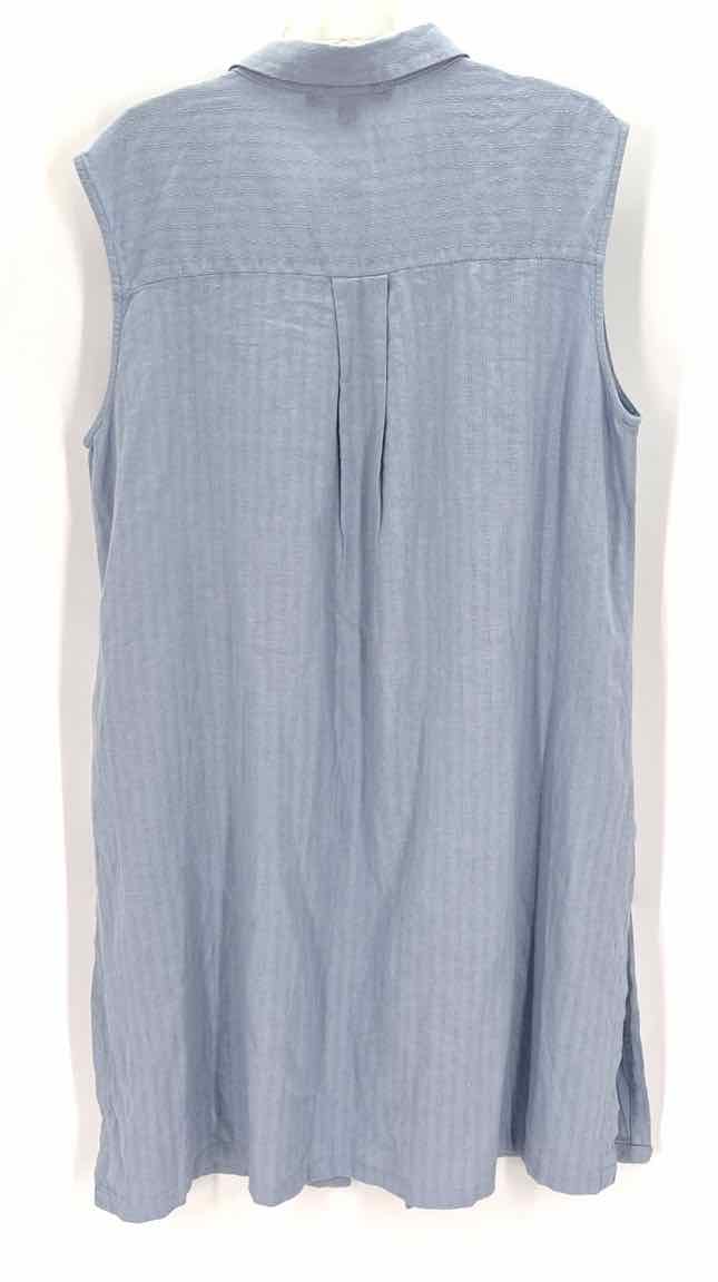 Size L Andrew Marc Light Blue Knit Dress