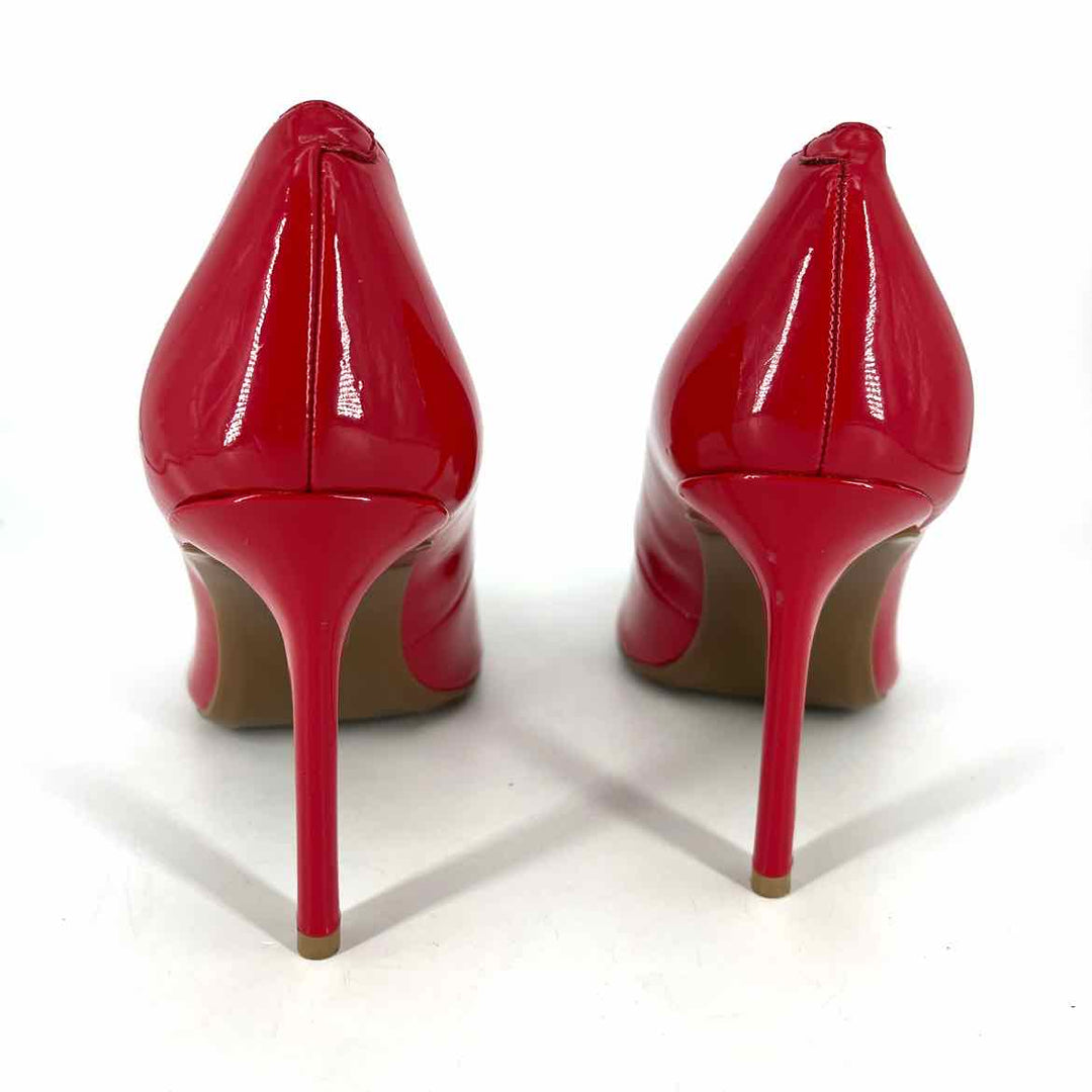 Shoe Size 9.5 Calvin Klein Red PATENT Pumps