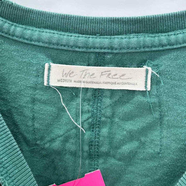 Size M WE THE FREE Teal Shirt
